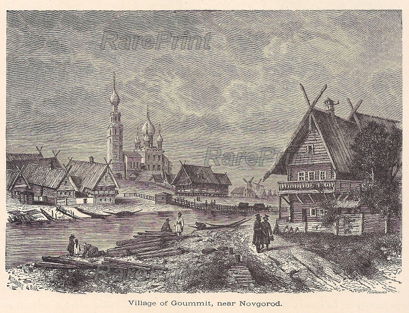 Village of Goummit, near Novgorod